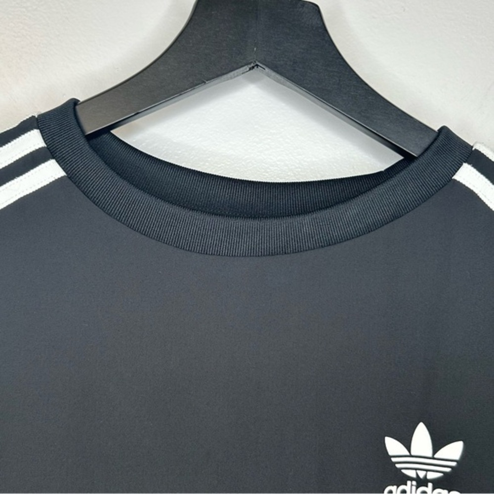 Adidas Originals Three Stripe Chiffon Sweatshirt Size 8 - Picture 8 of 11